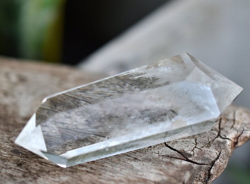 両剣水晶☆エンジェルラダーインクォーツポイント 原石s851 | iichi