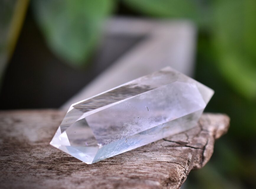 両剣水晶☆エンジェルラダーインクォーツポイント 原石s851 | iichi