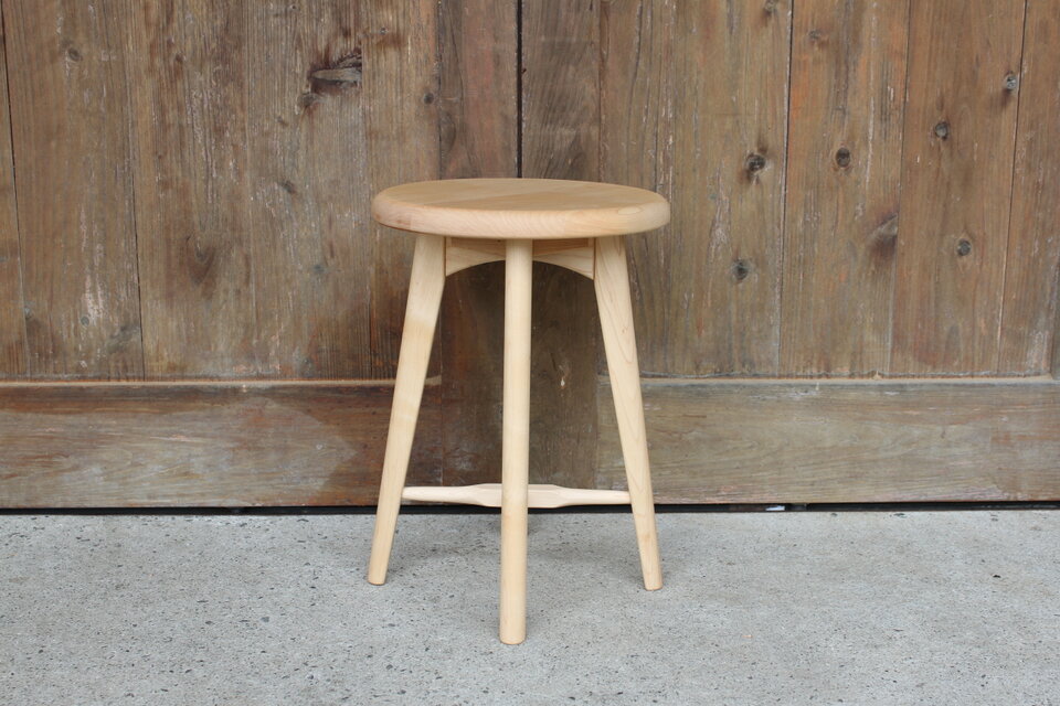 スツールA・ハードメープル材