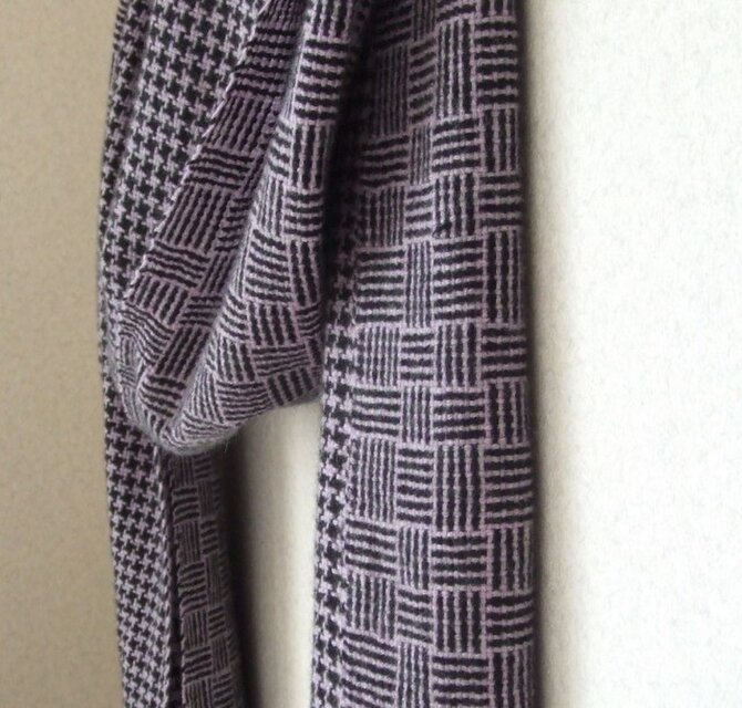 手織りカシミアストール・・バーブシュカ