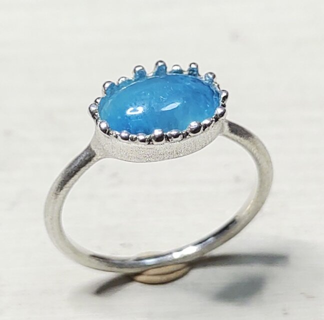 ジェムシリカ＊925 dot ring | iichi 日々の暮らしを心地よくする