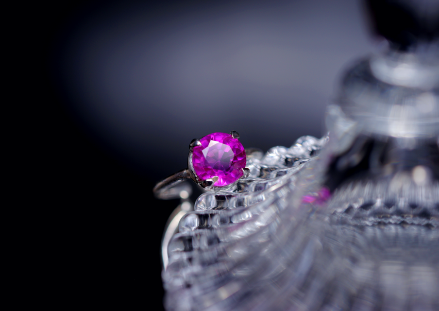 NEW ☆ 新作 ☆『煌めくルビー』世界でひとつの天然石リングsilver925