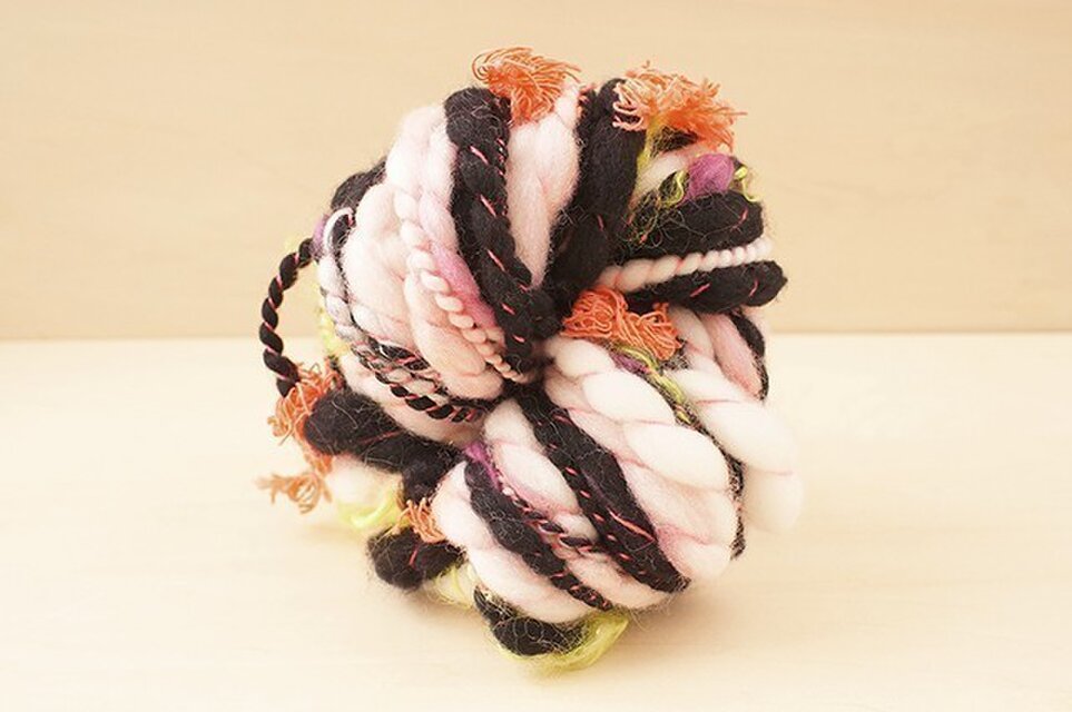 47g　-いたずらしまもよう（ピンクと黒）-