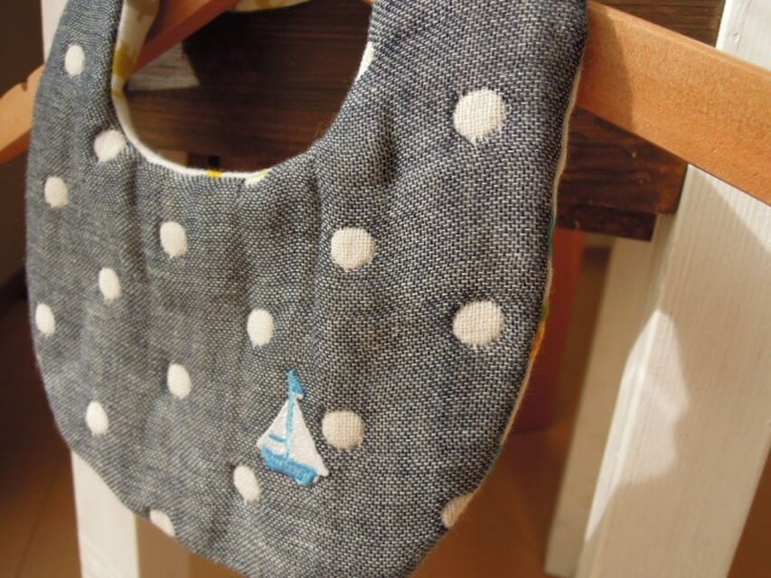 8重ガーゼスタイ　ヨット