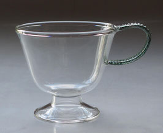 高台コーヒーカップGR　(ティーセット2リーフの単品カップ)