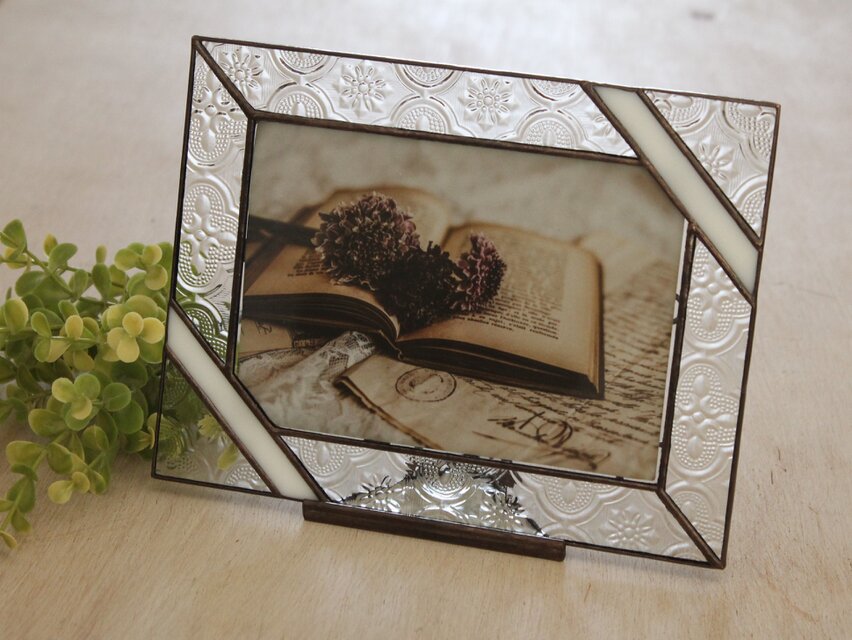 【壁掛け用/卓上用】フォトフレーム（フローラ）