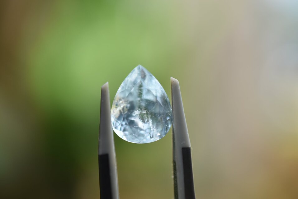 5.71ct☆アクアマリン s958 | iichi 日々の暮らしを心地よくする