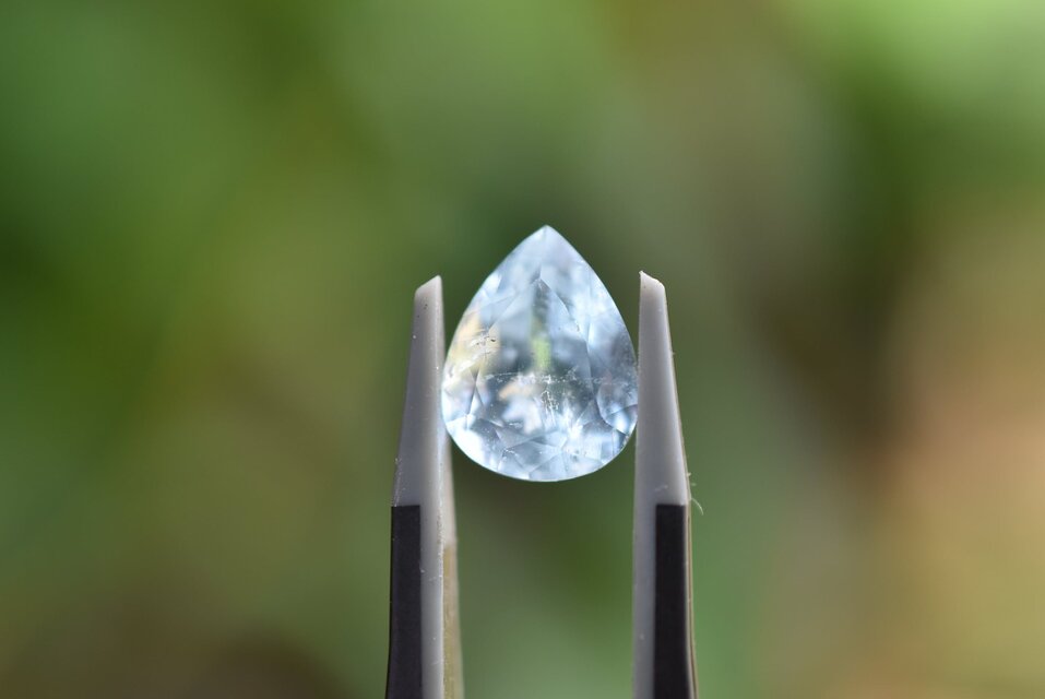 5.71ct☆アクアマリン s958 | iichi 日々の暮らしを心地よくする