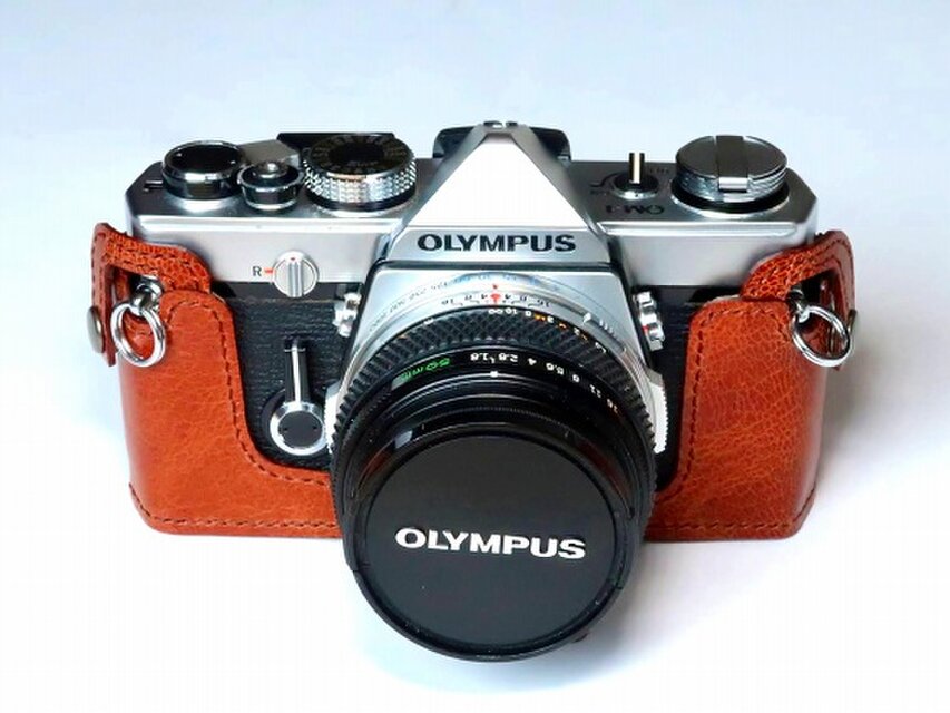 オリンパス OM-1,OM-2用 カメラケース 本革 ブラウン #125 | iichi