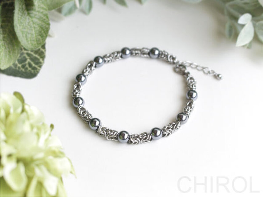 テラヘルツ チェーン ブレスレット/ サージカルステンレス