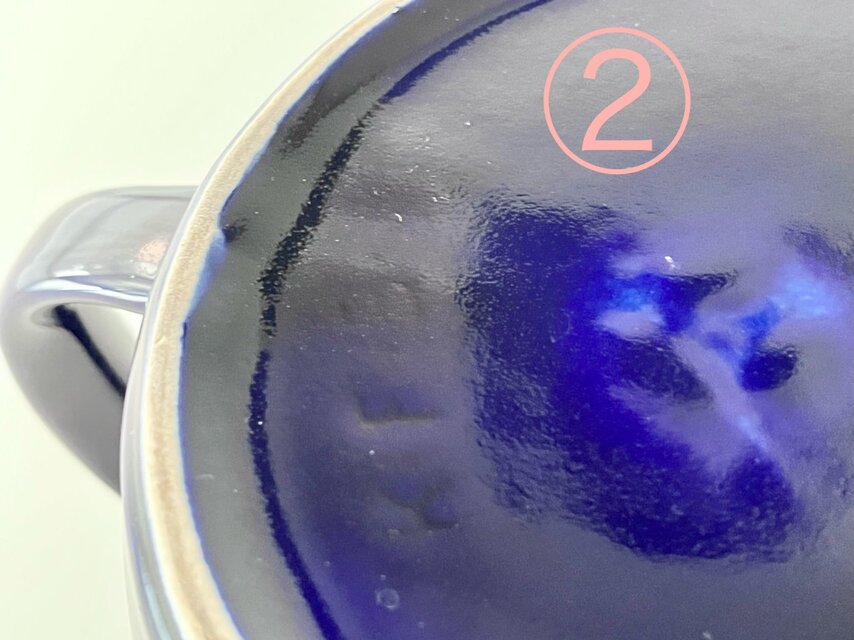 ARABIA】Kaj Franck KF-3 ティーポット（ナイトネイビー）・カイ