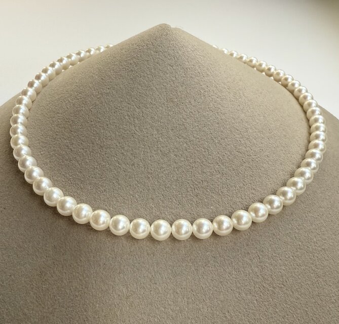 bellaさま専用となりました。 真珠　ネックレスアコヤ真珠 ネックレス レディース あこや本真珠 5.5mm UP 1珠 パール 鑑別