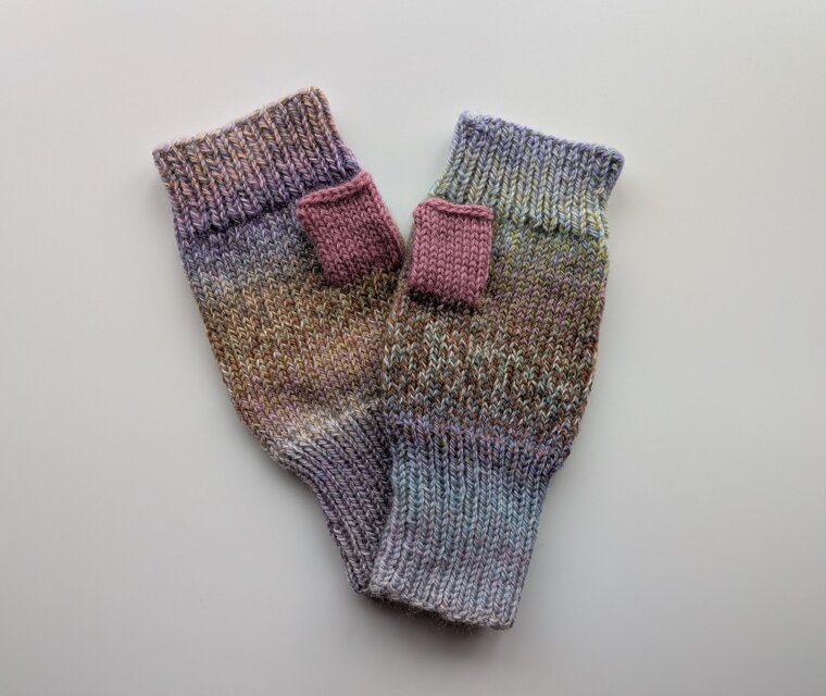 彩りハンドウォーマー　霞