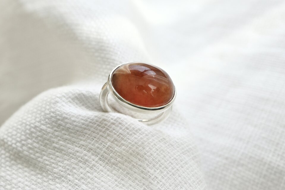 ザクロワインのgarnet]ring | iichi 日々の暮らしを心地よくする