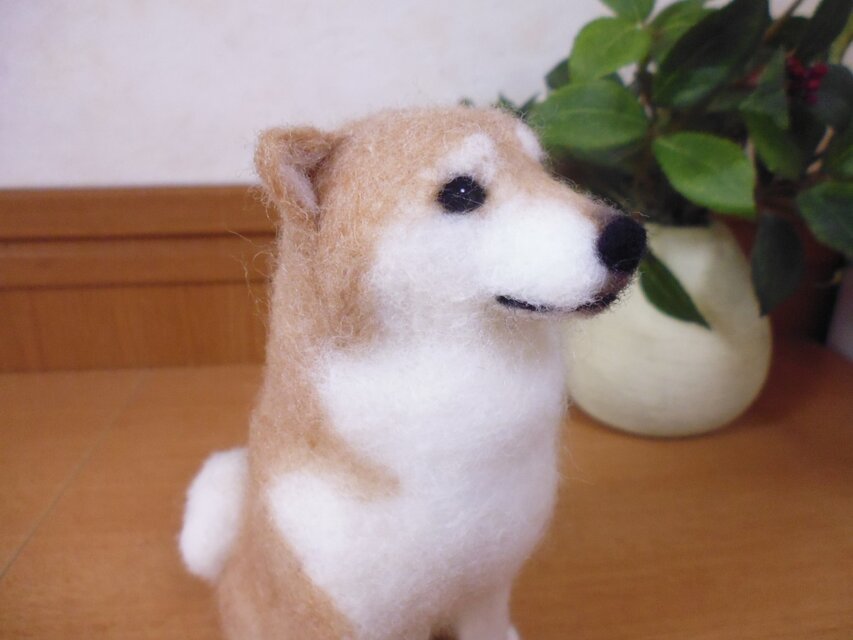 柴犬＊羊毛フェルト＊ | iichi 日々の暮らしを心地よくする