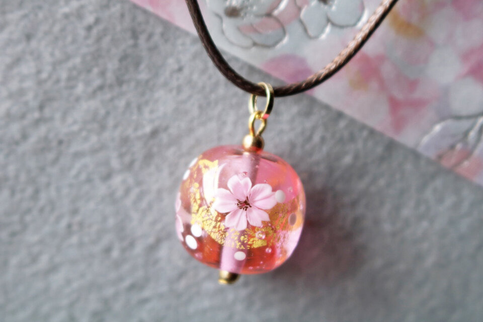 コアガラス　とんぼ玉　鈴蘭　新品未使用 ミヤコマリン 青芯 8mm/10mm/12mm / 10個セット蓄光 ホタル