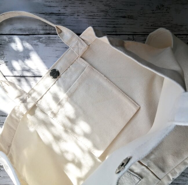 レースパイピングガーデン刺繍トートバッグ | ファッション通販