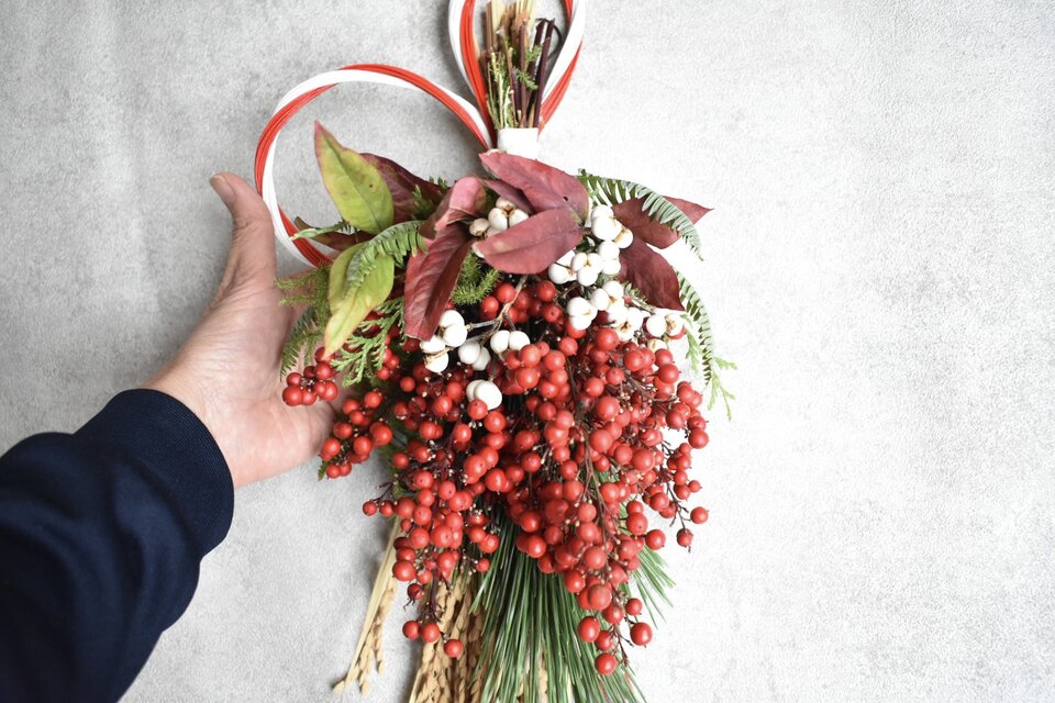 お正月飾り(松と南天)4 | iichi 日々の暮らしを心地よくする