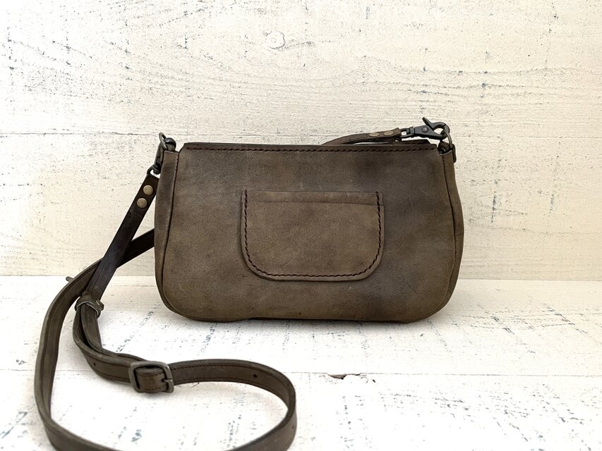 １２星座のカバン　カーキ　イタリアンレザー＜C＞　