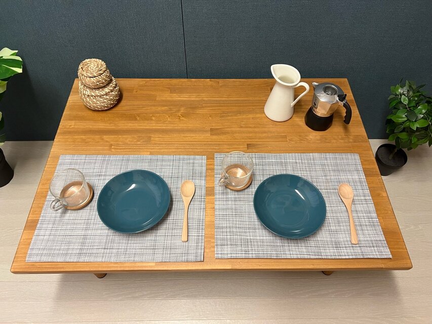 送料無料】 ローテーブル 長方形 100cm 70cm パイン オーク ねじ込み