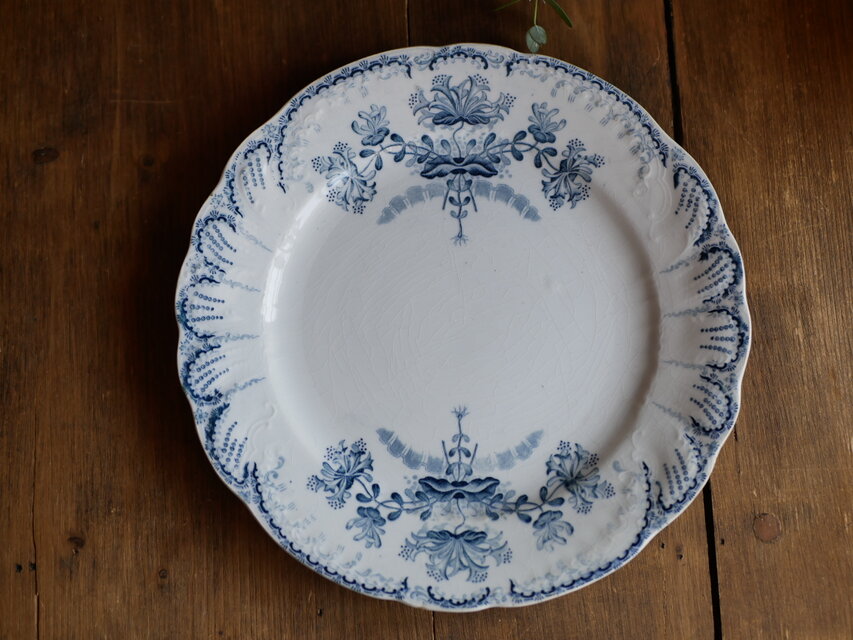 3 サンタマン St.amand アンティークプレート フランス