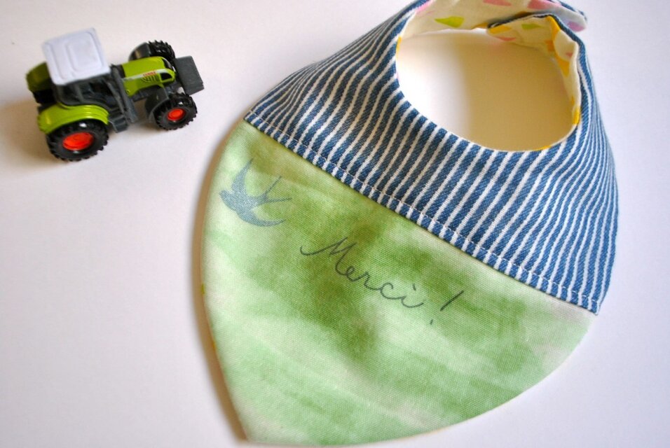 やわらか６重ガーゼ♥ベビースタイ