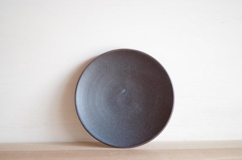 中皿・マット・紺