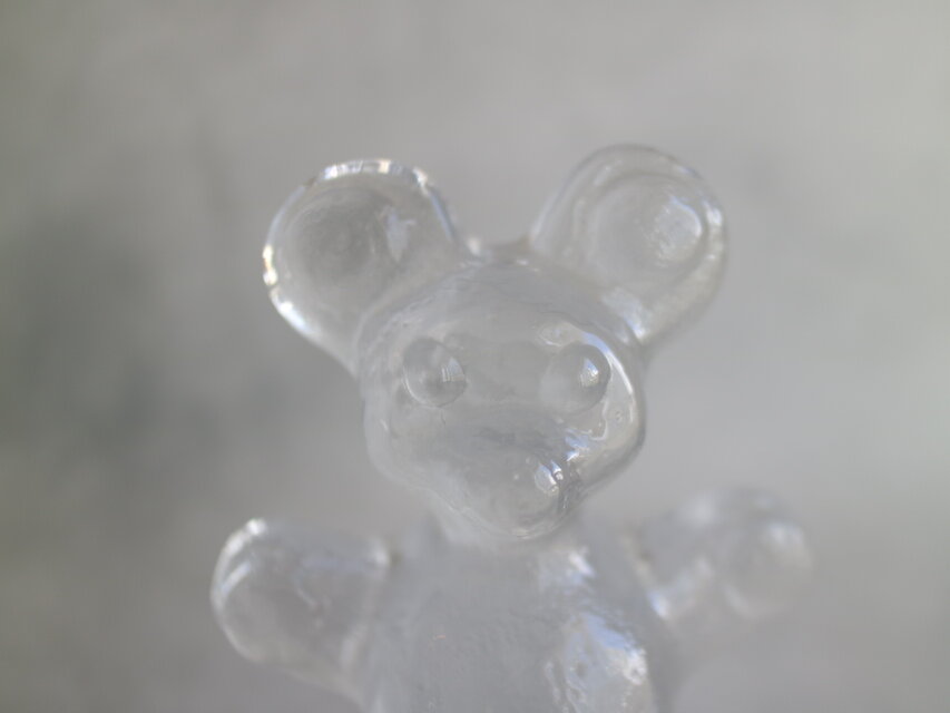 Bergdala Glasbruk / くまのガラスオブジェ クリア No.4824 | iichi