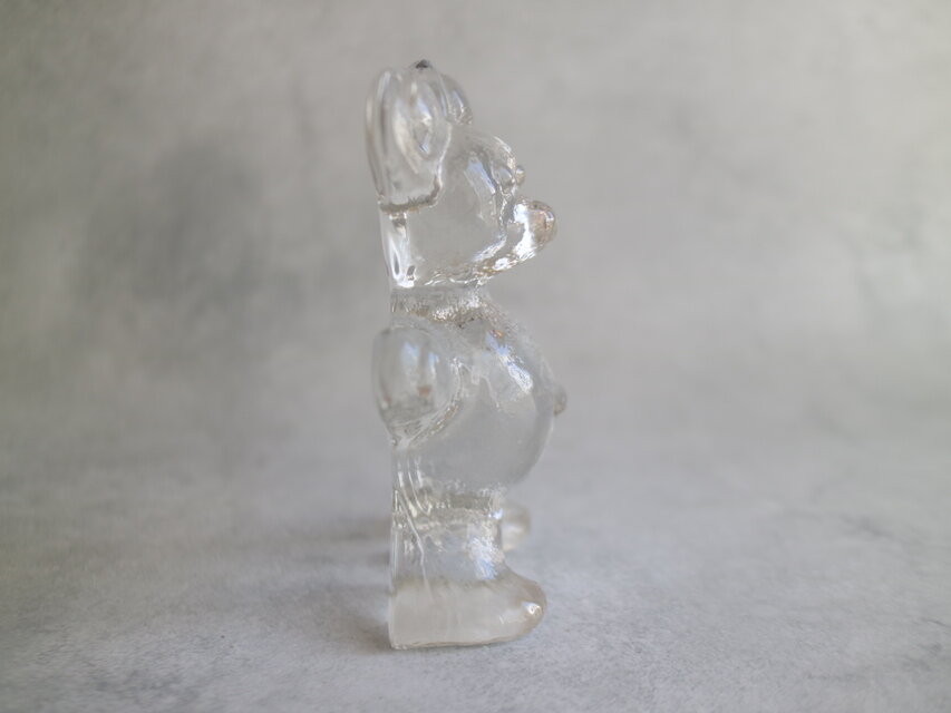 Bergdala Glasbruk / くまのガラスオブジェ クリア No.4824 | iichi