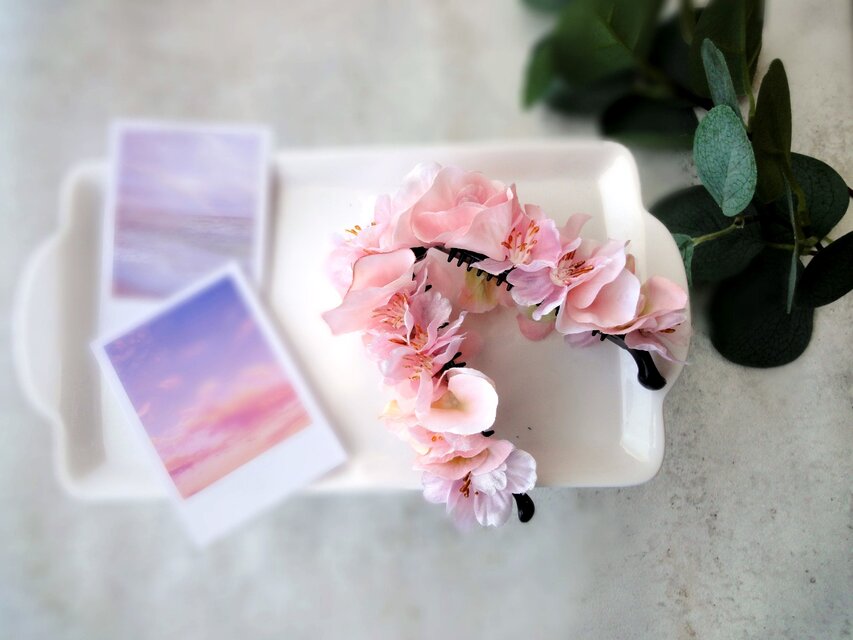 【限定数】恋桜のバナナクリップ ■ ライトピンク色  ■