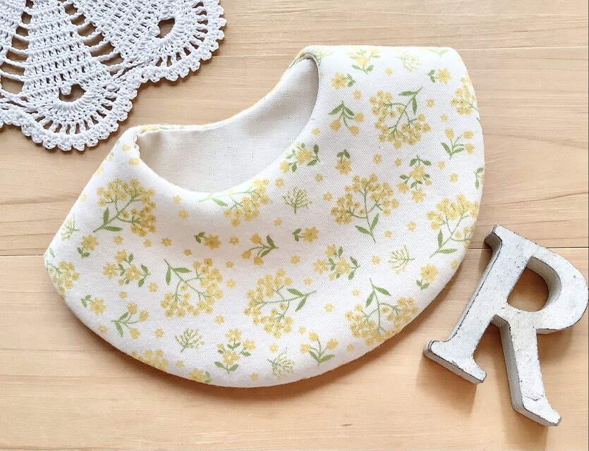 ミモザ♪オーガニック♪ふわふわやわらかスタイ