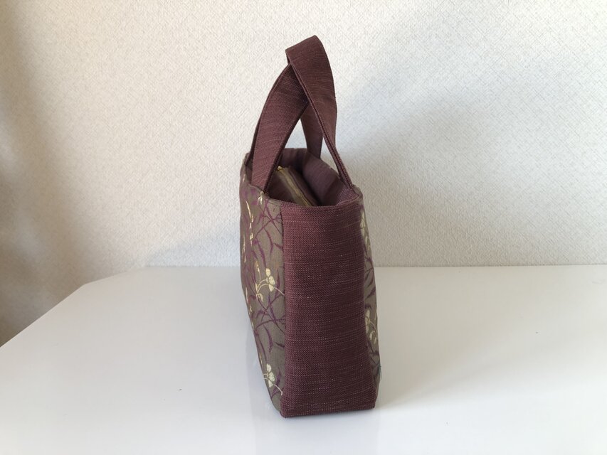 帯リメイクバッグ｜和モダン・上品な花柄 | iichi 日々の暮らしを