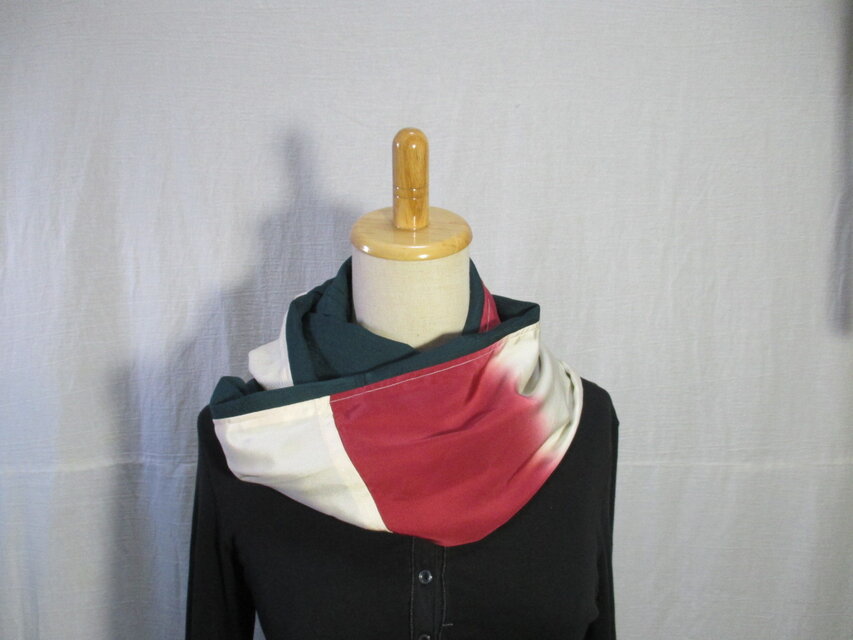 s19　スヌード　着物リメイク　ネックウォーマー　マフラー　ストール　おしゃれ