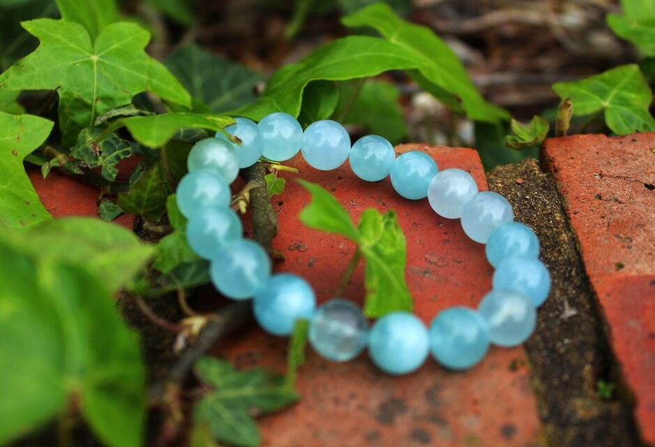 貴方の言霊の力を蘇らせる！最強癒しと調和の 【超高品質空雲アクアマリン】 アクアマリン念珠｜大和國 総本山 長谷寺 オンラインショッピング