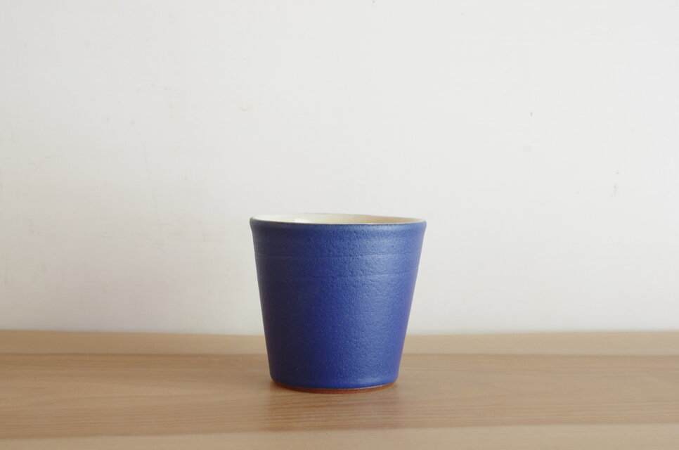 コップ・小・マット・青紫