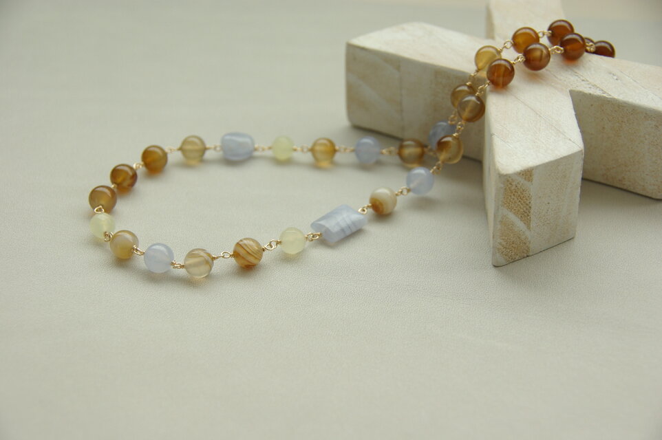 【K14GF】空と地平のネックレス《送料無料》