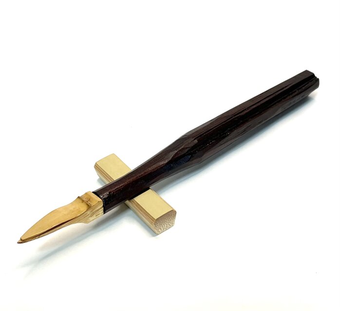 漆塗り竹ペン　(ペン先交換可能)