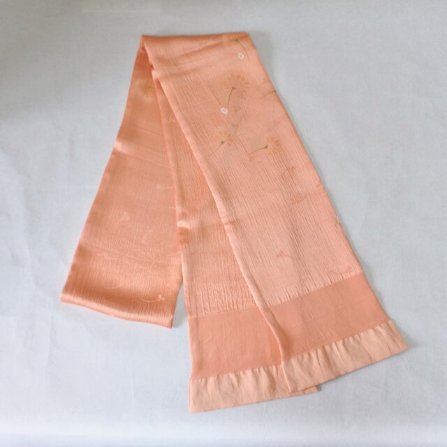 着物リメイク 帯揚げで作ったストール | iichi 日々の暮らしを心地よく