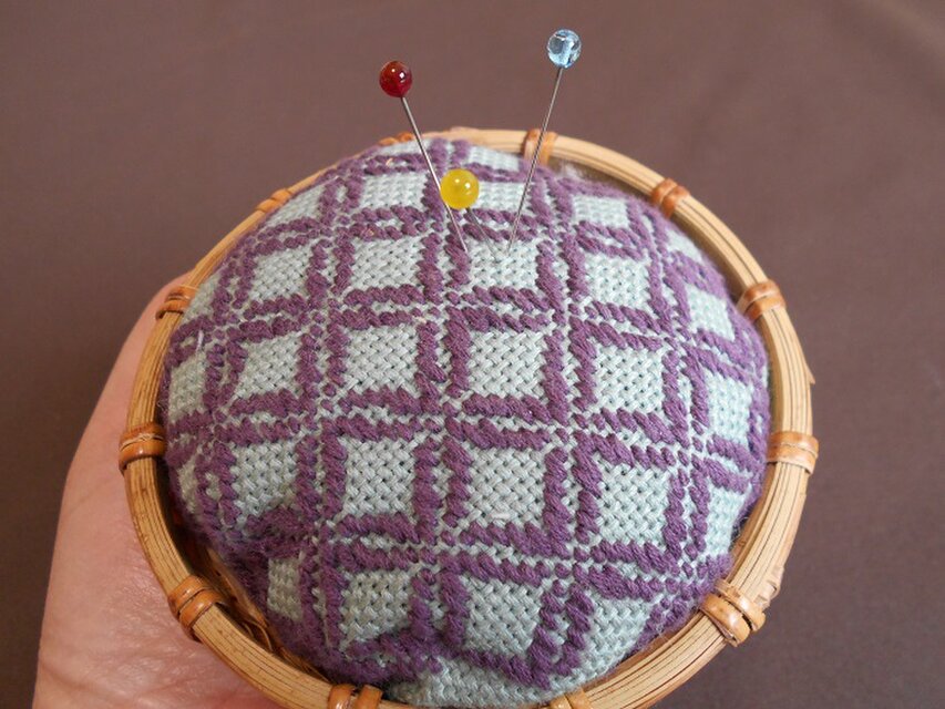 こぎん刺し　ちりかご こぎん刺し ちりかご