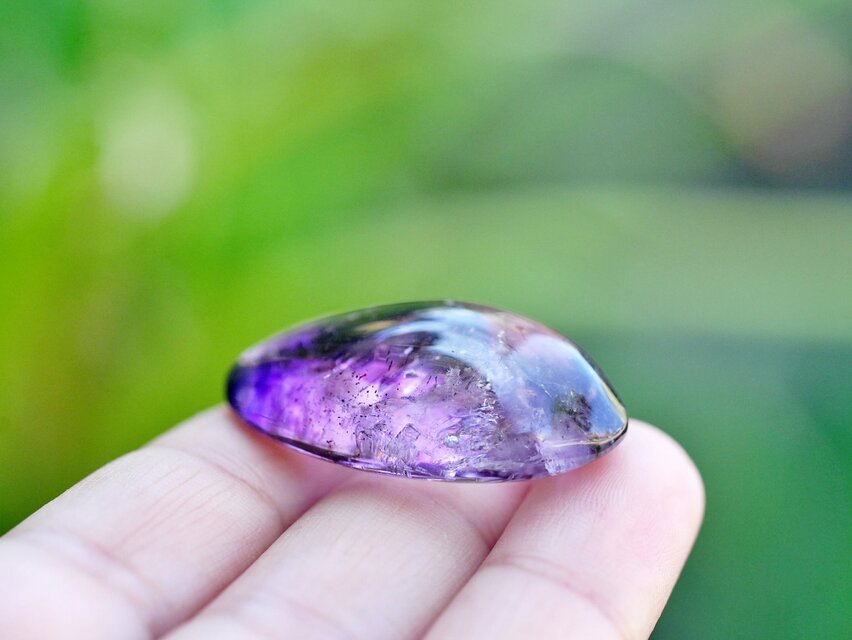 大粒レア☆アメシスト古代の水☆中粒☆水入り水晶 s1230 | iichi 日々