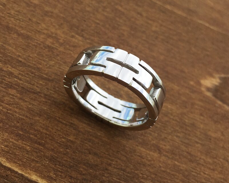 花ブロックリング