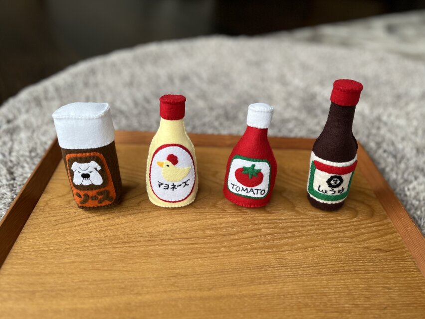 おままごと・セット【調味料セット】 | iichi 日々の暮らしを心地よく