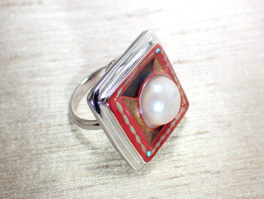 蒔絵リング ”決意”