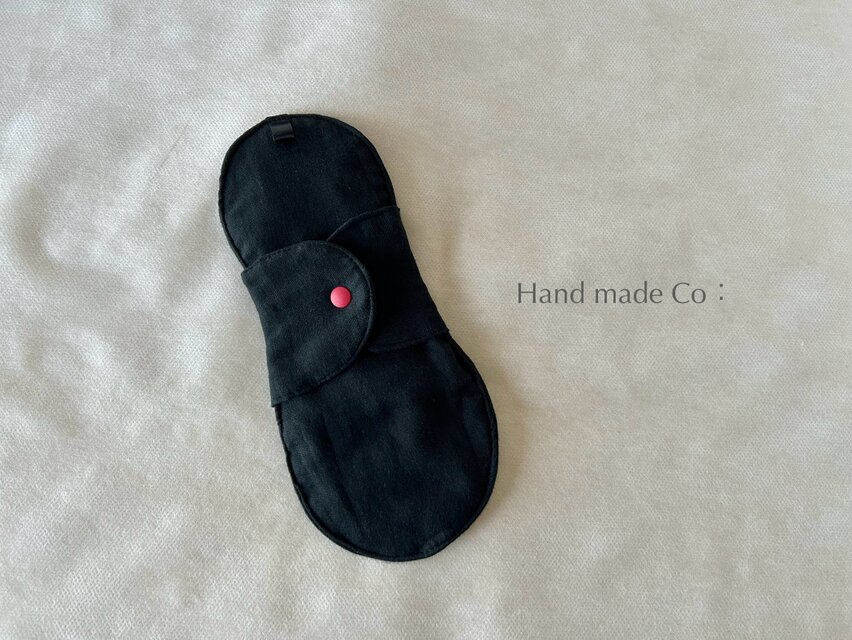 たてなが布ナプキン 3枚セット : : ブラック