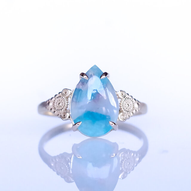 パライバトルマリンインクォーツ K10リング MALWA（マルワ）[M226]