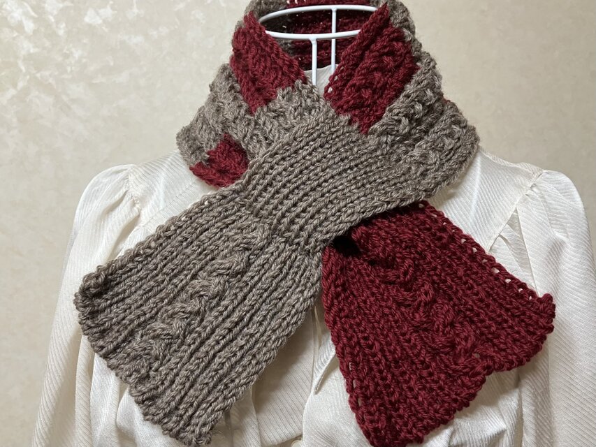 ティペット(手編み)