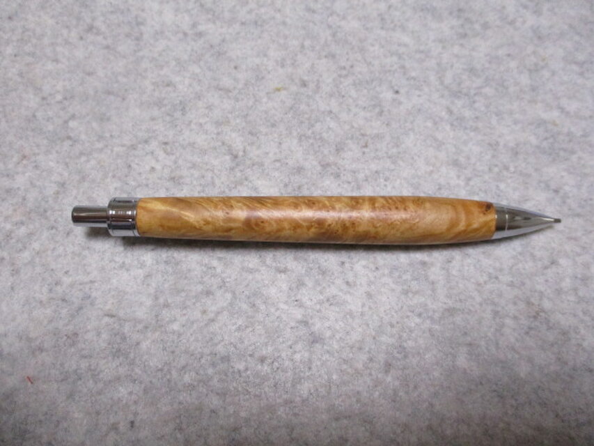 槐（エンジュ）バール 椿油仕上げ 木軸シャープペンシル | iichi 日々