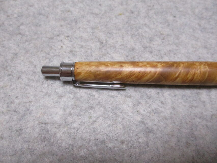 槐（エンジュ）バール 椿油仕上げ 木軸シャープペンシル | iichi 日々