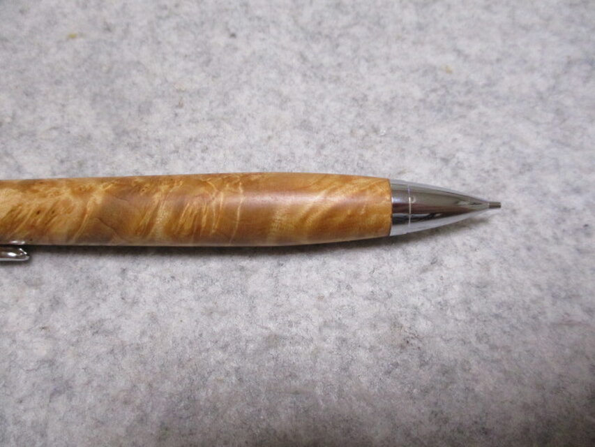 槐（エンジュ）バール 椿油仕上げ 木軸シャープペンシル | iichi 日々