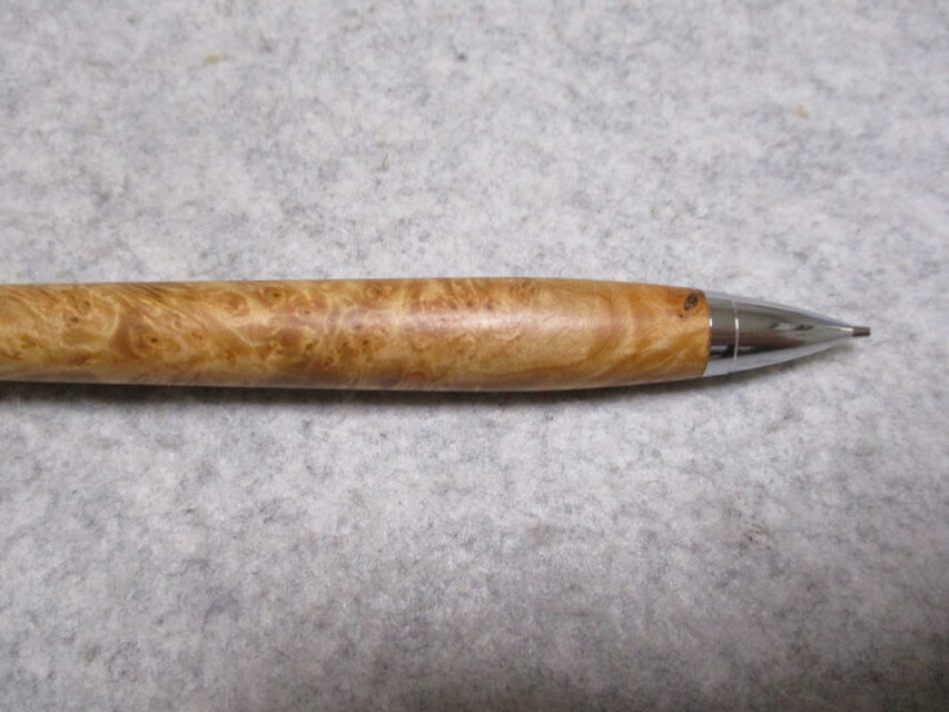 槐（エンジュ）バール 椿油仕上げ 木軸シャープペンシル | iichi 日々